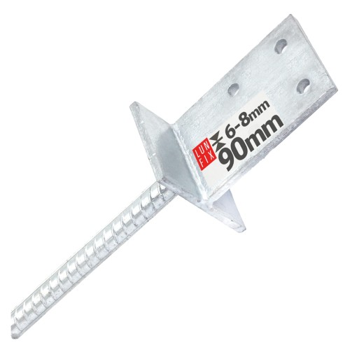 Kotevní patka  s tyčí do betonu 90 mm