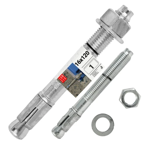 Kotva do betonu M16 120mm rozpěrná 1ks.