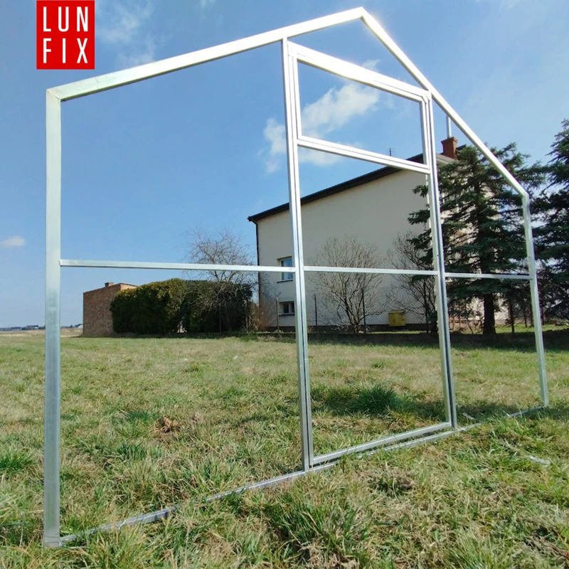 Polykarbonátový skleník 2,8x6m, profil 20x40mm, 4mm