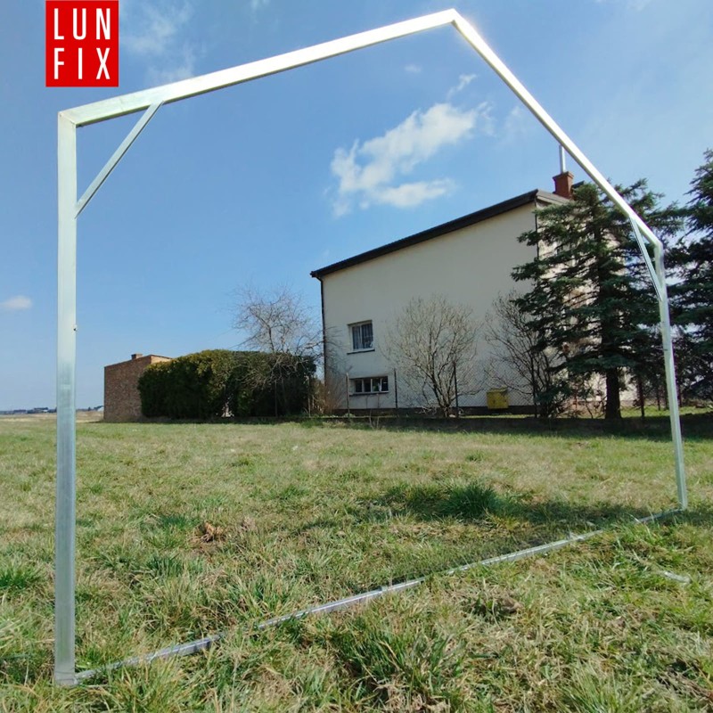 Szklarnia z poliwęglanu 2,8x10m "domek" profil 20x40mm grubość 6mm
