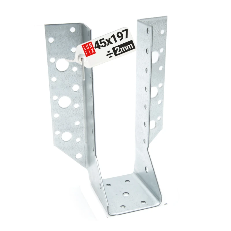 Závěs trámu 45x197 mm spojovací botka