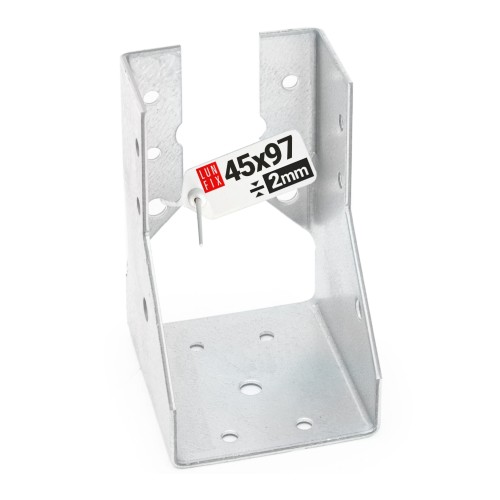 Závěs trámu 45x91x2 mm dělená botka