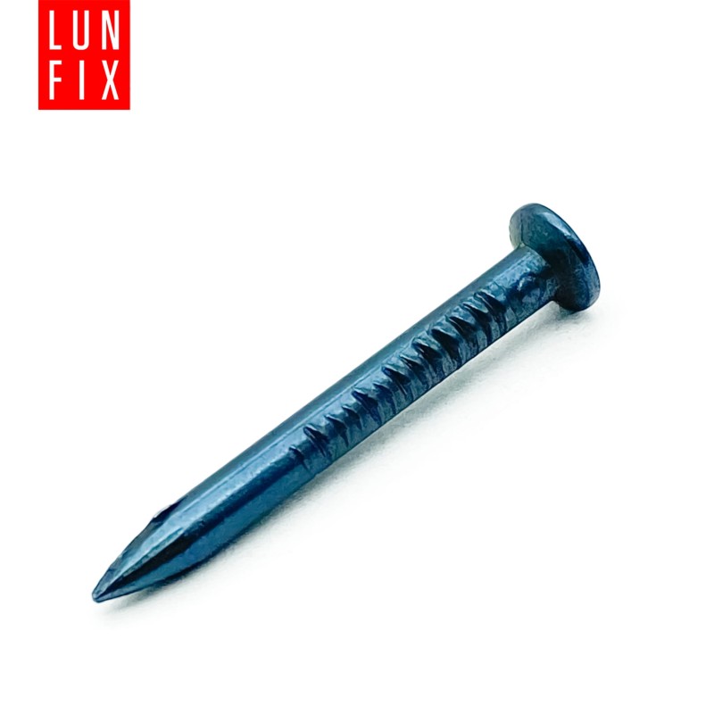 Gwoździe utwardzane 2x13mm niebieszczone 100szt.