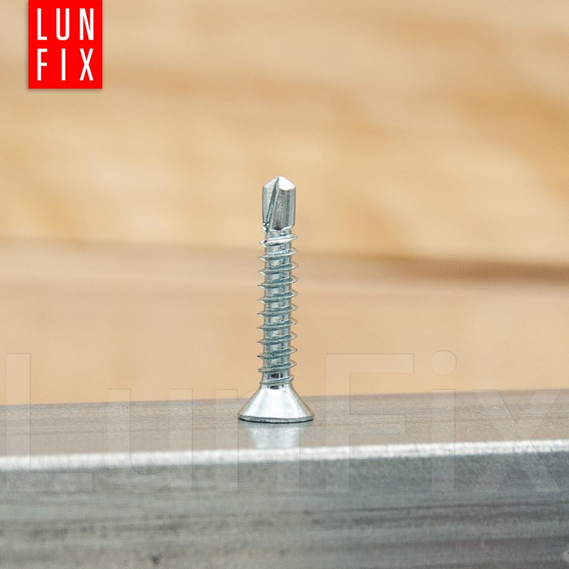 Wkręty samowiercące 4,2x32mm stożkowe ocynkowane DIN7504 500szt.