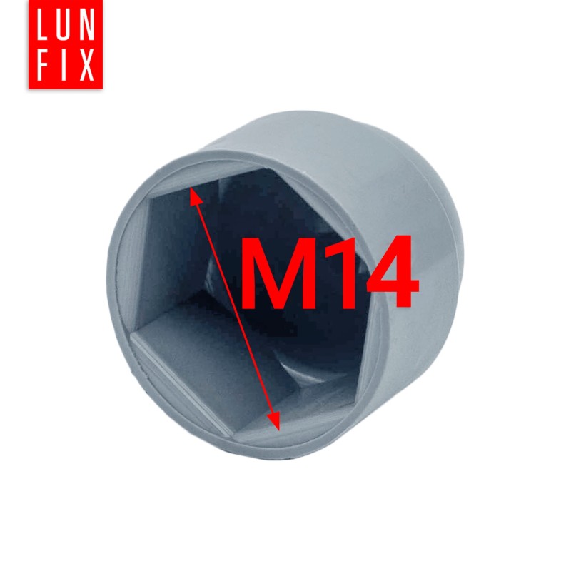 Zaślepka na śruby M14/22 maskownica kołpak szara 10szt.