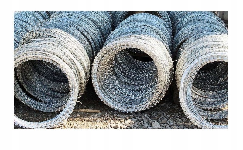 Drut ostrzowy prosty 50mb