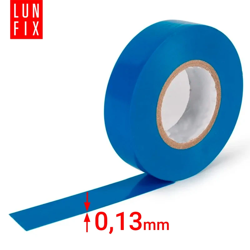 Taśma izolacyjna PVC niebieska 19mm 20m 10szt.