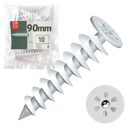 Šroub do polystyrenu 85mm 10ks.