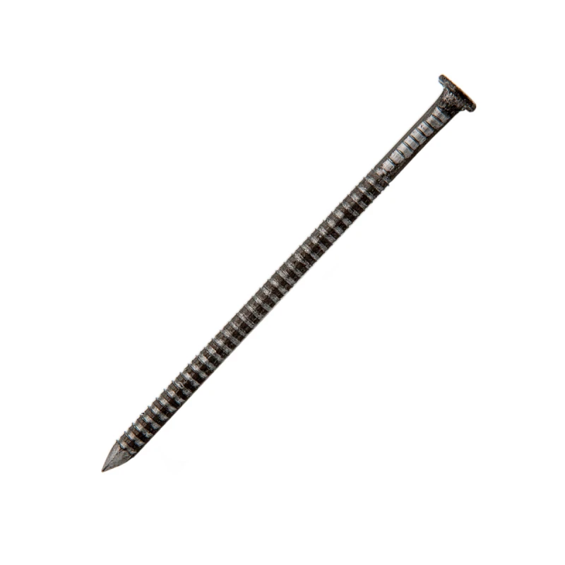 Vroubkované hřebíky 2,5x40 mm 1,5" černé 1kg