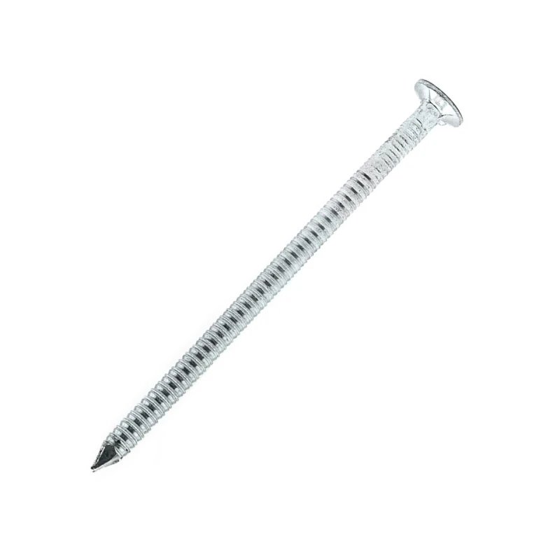 Vroubkované hřebíky 2,5x40 mm 1,5" pozinkované 1 kg