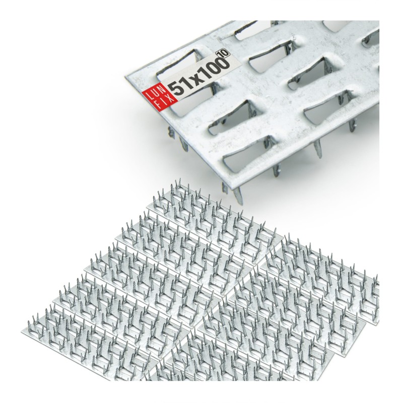 Płytka kolczasta 51x100 10szt.