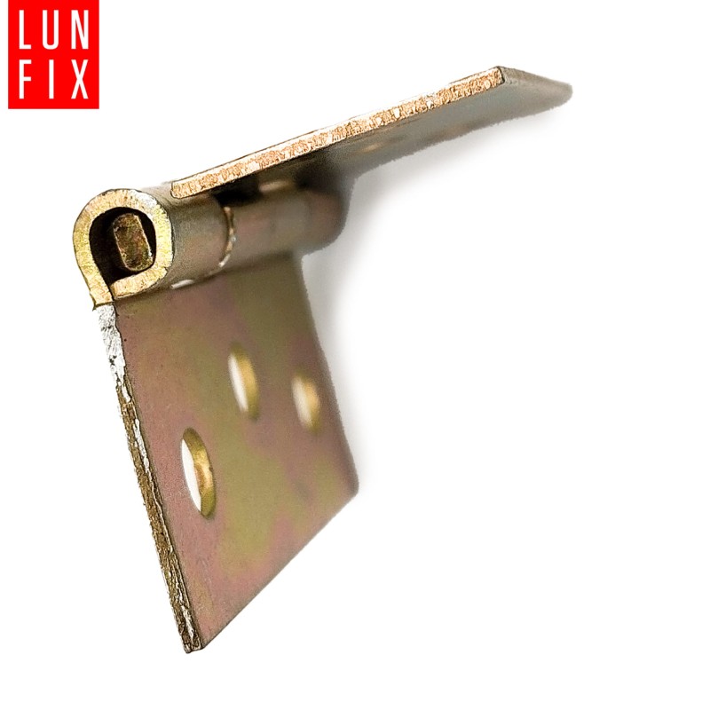 Zawias budowlany 40x40x1mm prosty ocynkowany 1szt.