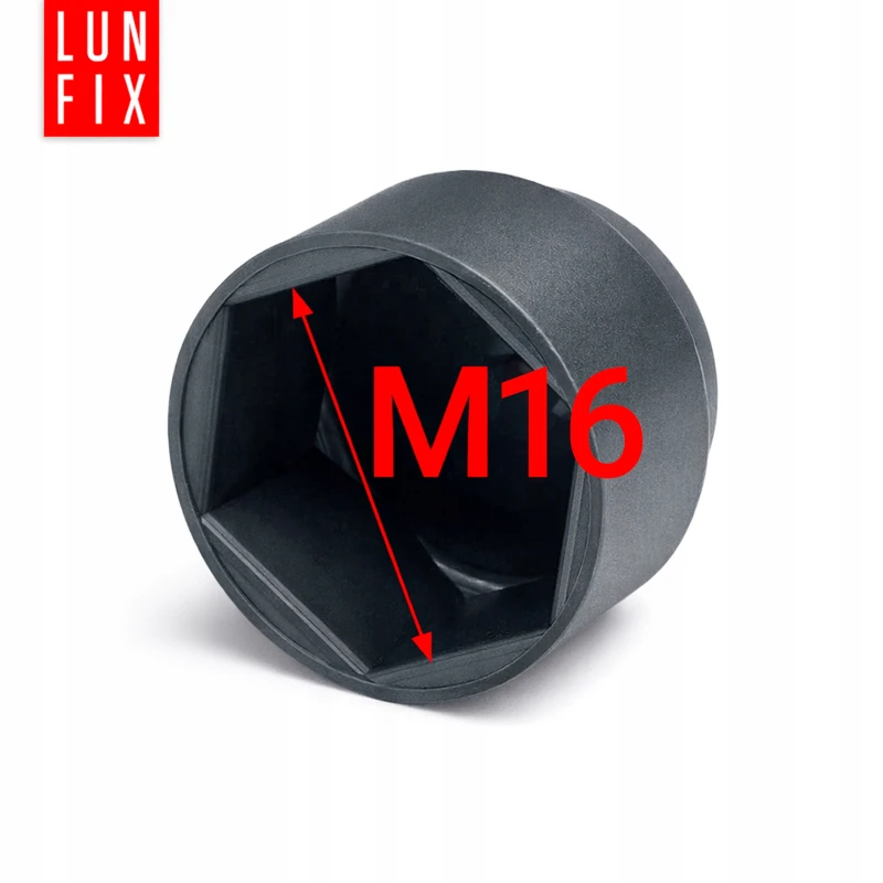 Maskownica nakrętki M16 antracyt zaślepka na śruby 10 szt.