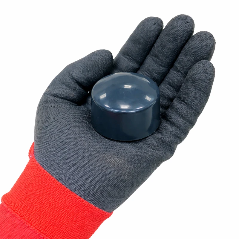 Vnější krytka na kulatý sloupek Ø42,4 mm, grafitová, 1 ks.