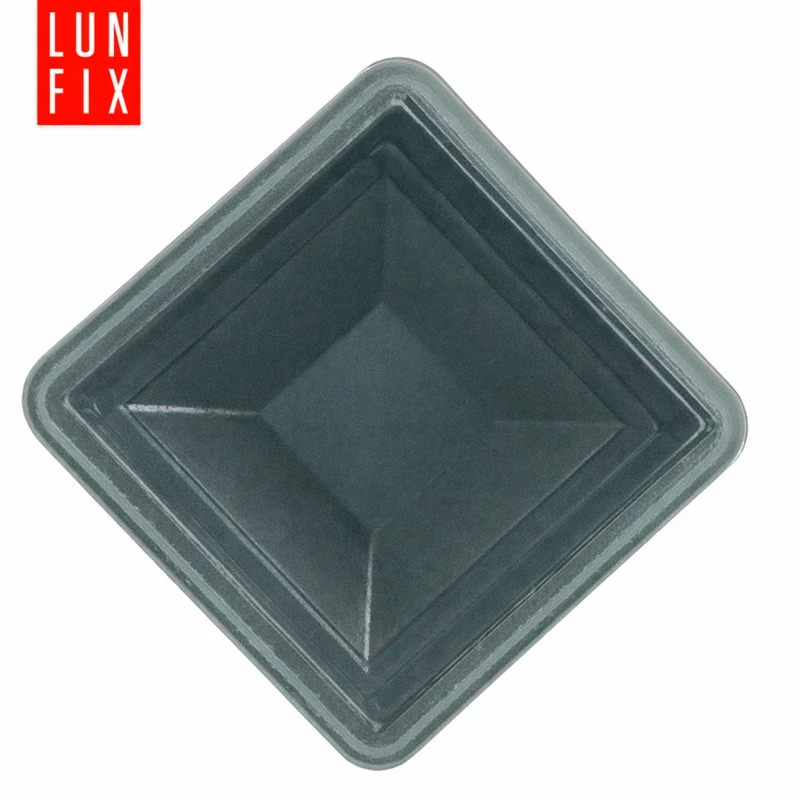 Vnější krytka na čtvercový sloupek 20x20 mm, grafitová, 1 ks.