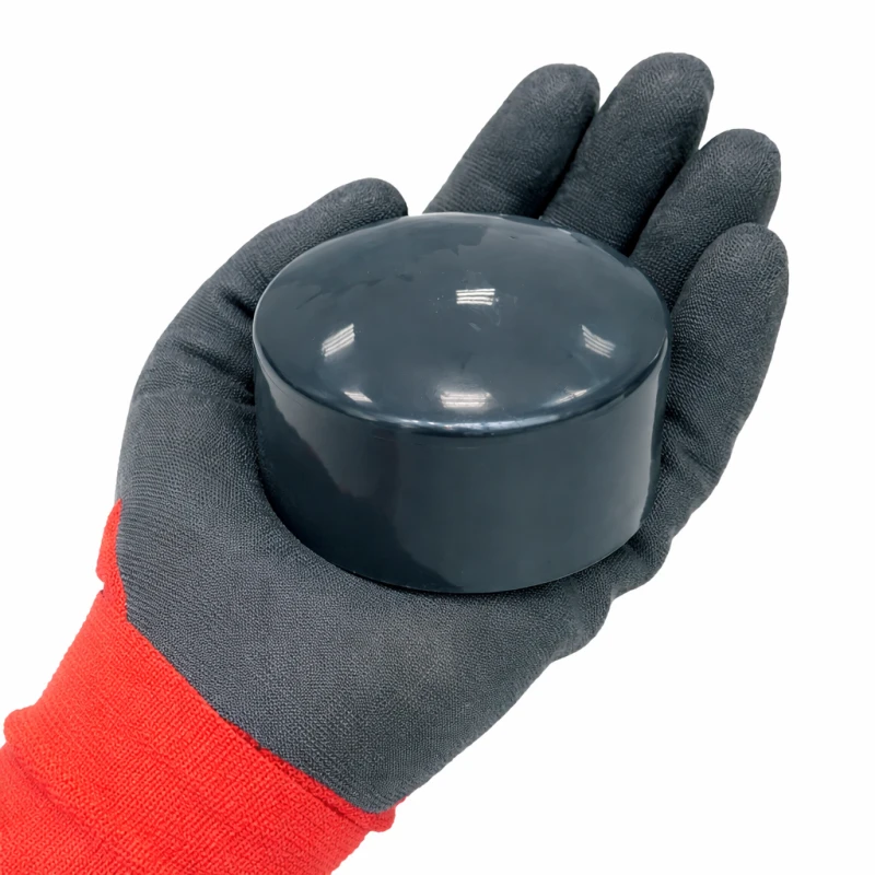Nasadka zewnętrzna na słupek okrągły Ø51 mm, czarna – 1 szt.