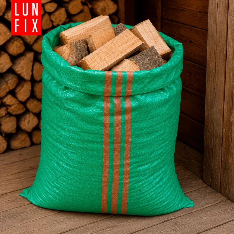 Worek na gruz 50 x 85 cm 52 g 61 g/m² zielony 1000 szt. - worek polipropylenowy, na piasek, zboże, odpady budowlane