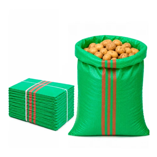 Polypropylenový pytel na suť 50x85 cm, 52 g, 61 g/m², zelený, 100 ks. – na písek, obilí a stavební odpad