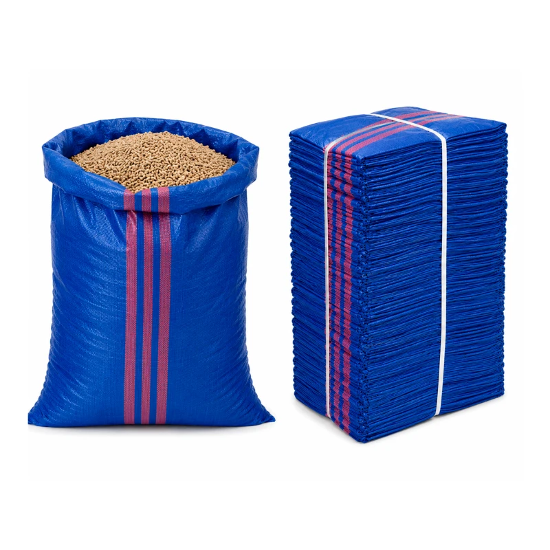 Polypropylenový pytel na suť 65x105 cm, 80 g, 59 g/m², modrý, 1000 ks. – na písek, obilí a stavební odpad