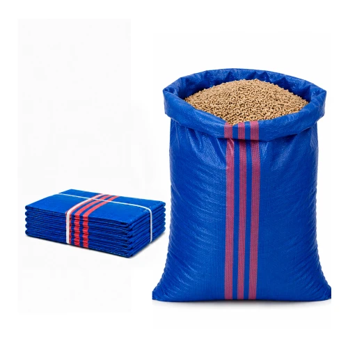 Polypropylenový pytel na suť 65x105 cm, 80 g, 59 g/m², modrý, 10 ks. – na písek, obilí a stavební odpad