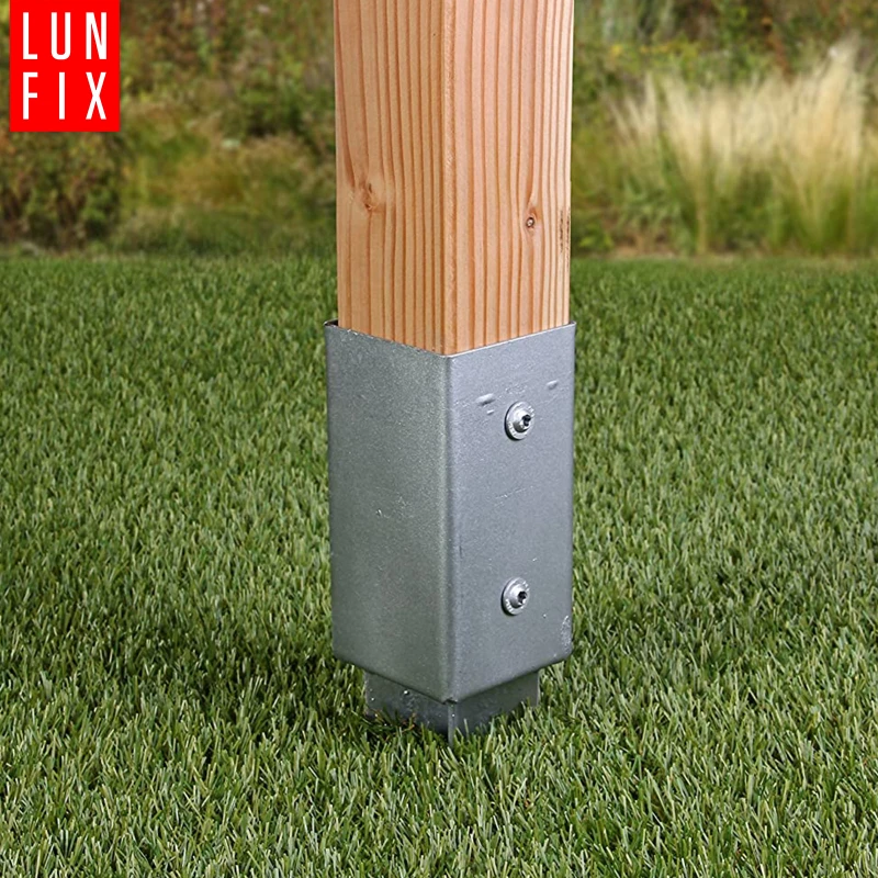 Podstawa słupa wbijana 141x141x1,8x750 mm PSG7 – 1 szt.