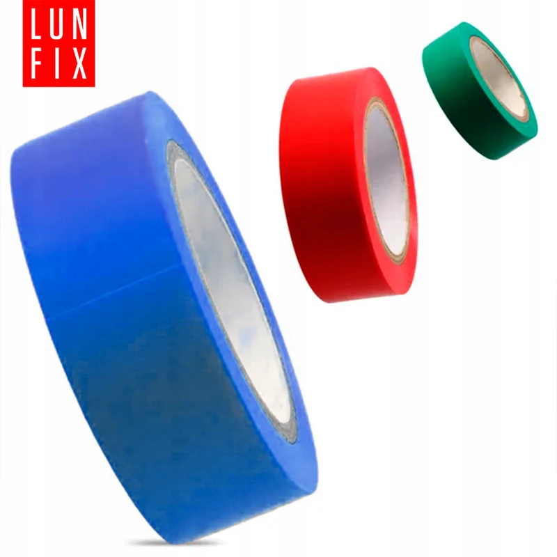 Taśma izolacyjna PVC mix kolorów 15mm 10m 5szt.
