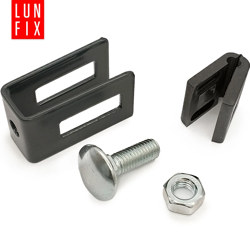 Uchwyt uniwersalny do paneli grafit 10kpl.