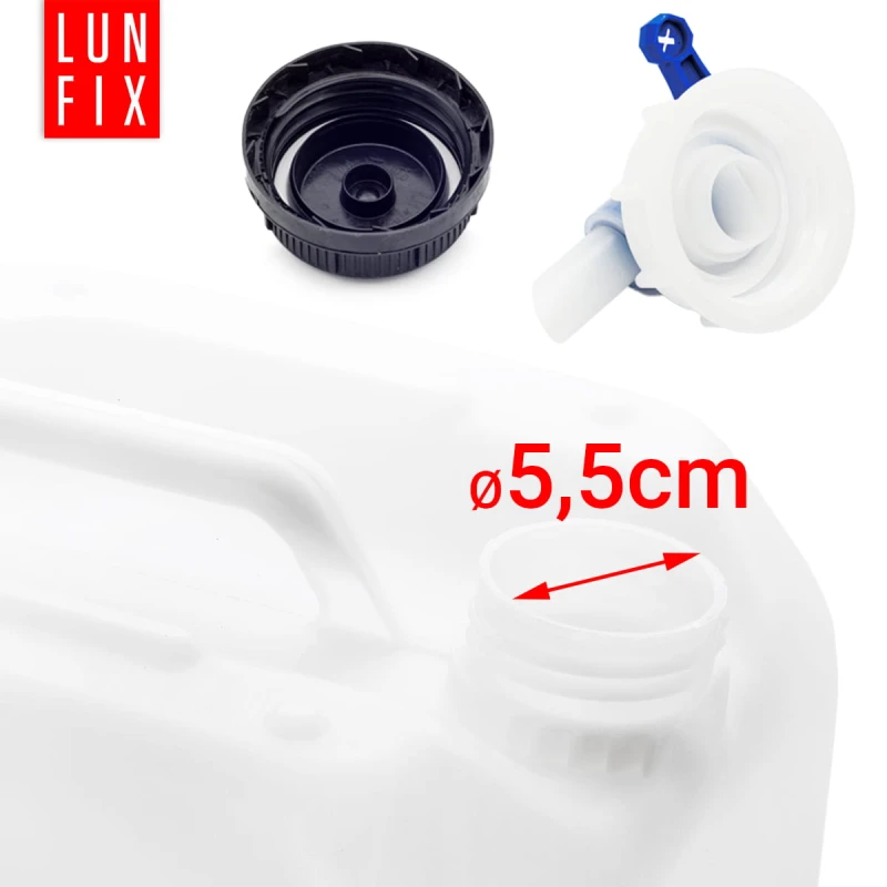 Kanystr s kohoutkem 25l nádrž na vodu HDPE kanystr + uzávěr