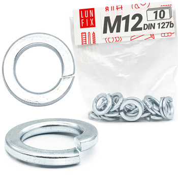 Pružná podložka M12 pozinkovaná DIN127 10 ks