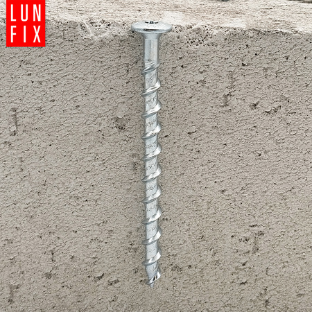 Vruty na beton 8x160 s talířovou hlavou TX30  50 kusů