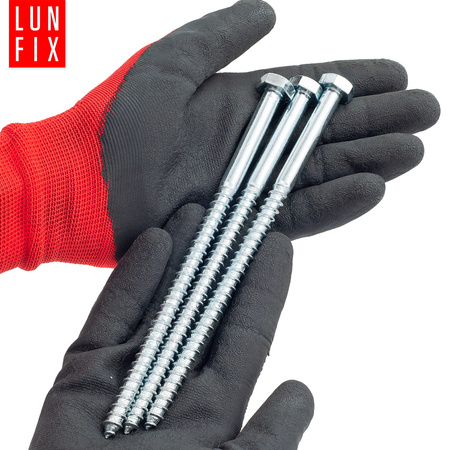 Vrut do dřeva M12x260 s šestihrannou hlavou DIN 571 pozinkovaný 2ks.