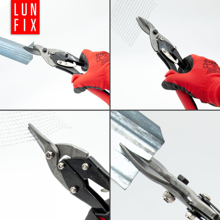 Nůžky na kov a plech 250 mm pravé