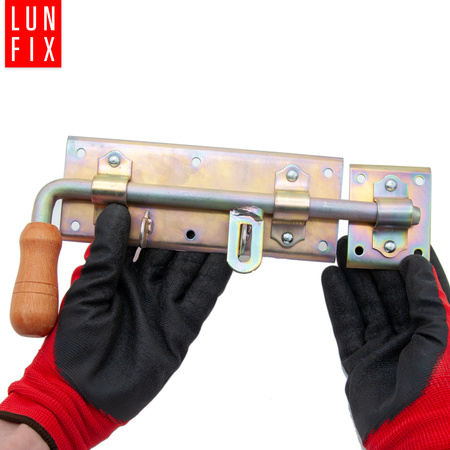 Zástrčka vratová 280x80mm s dřevěnou koncovkou pravá 1ks.