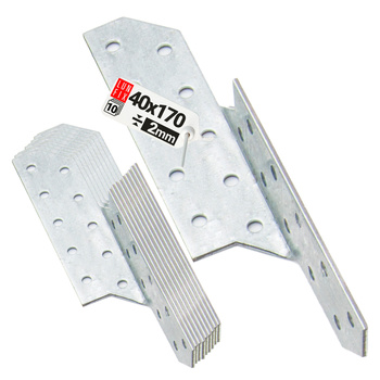 Spojka krokev/vaznice LK2 170x40 mm PRAVÁ 10ks.