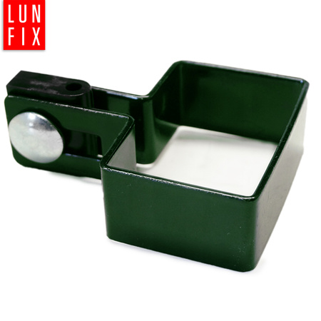 Příchytka plotového panelu koncová 40x60mm zelená