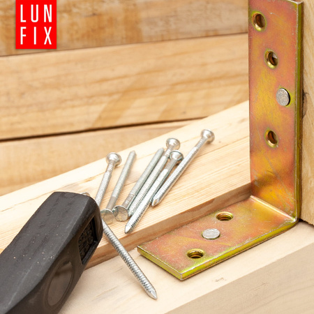 Konvexní hřebíky 4x60 mm 2,5" pozinkované 0,5kg