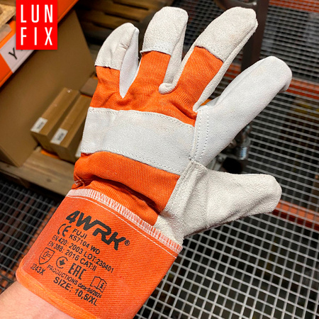 Pracovní rukavice kožené vel. 10 XL 12 párů