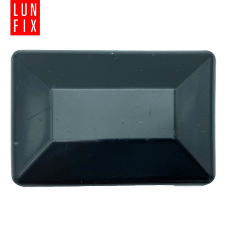 Čepička PVC na sloupek 40x60 mm černá 1ks.