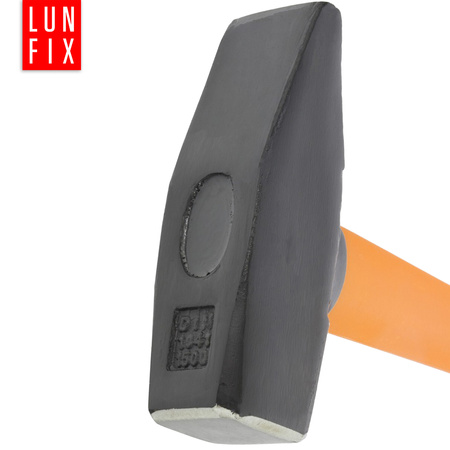 Zámečnické kladivo 1,5 kg se sklolaminátovou násadou