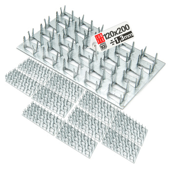 Styčníková deska 120x200 protištěpná spona PK3 10ks