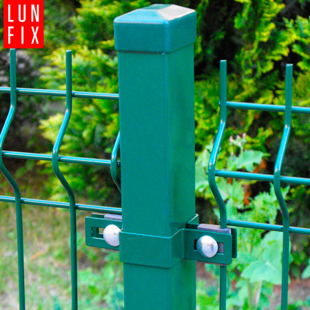 Plotový sloupek 60x40x2200 tloušťka 1,5 mm, zelený