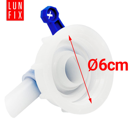 Šroubovaný kohoutek pro kanystr fi60