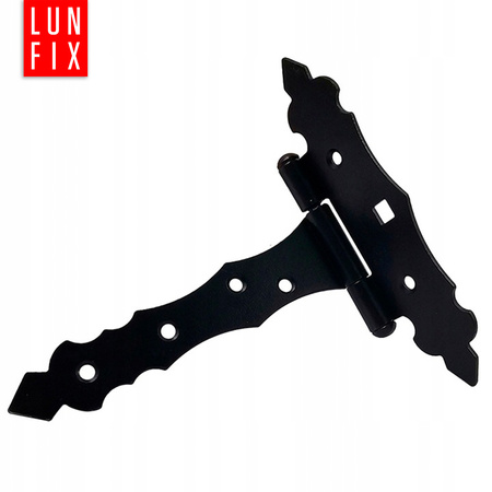 Dekorativní závěs černý 130x125x30x2 1ks.