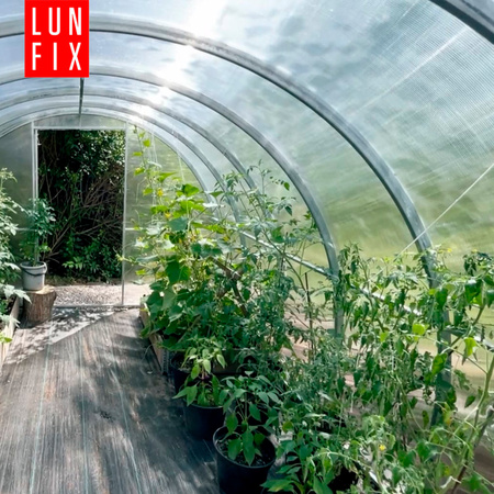 Polykarbonátový skleník 3x4m, profil 20x20mm, 6mm