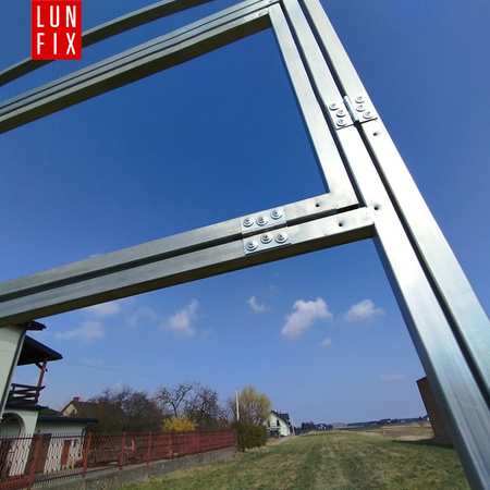 Polykarbonátový skleník 3x10m, profil 20x20mm, 6mm