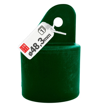 Koncovka na rozpěru fi48mm zelená