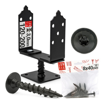 Dekorativní instalační patka + šrouby