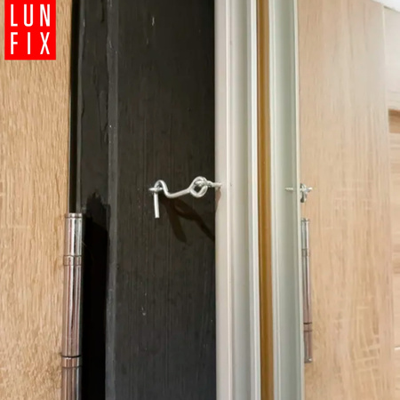 Okenní háček 100 mm, úchytka 1 ks.