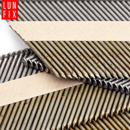 Hřebíky do hřebíkovačky 75mm 2,8x75 kroužkové na papíře černé 2000ks.