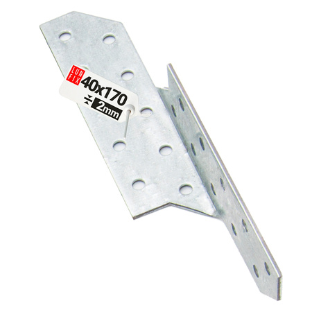 Spojka krokev/vaznice LK2 170x40 mm PRAVÁ 1ks.